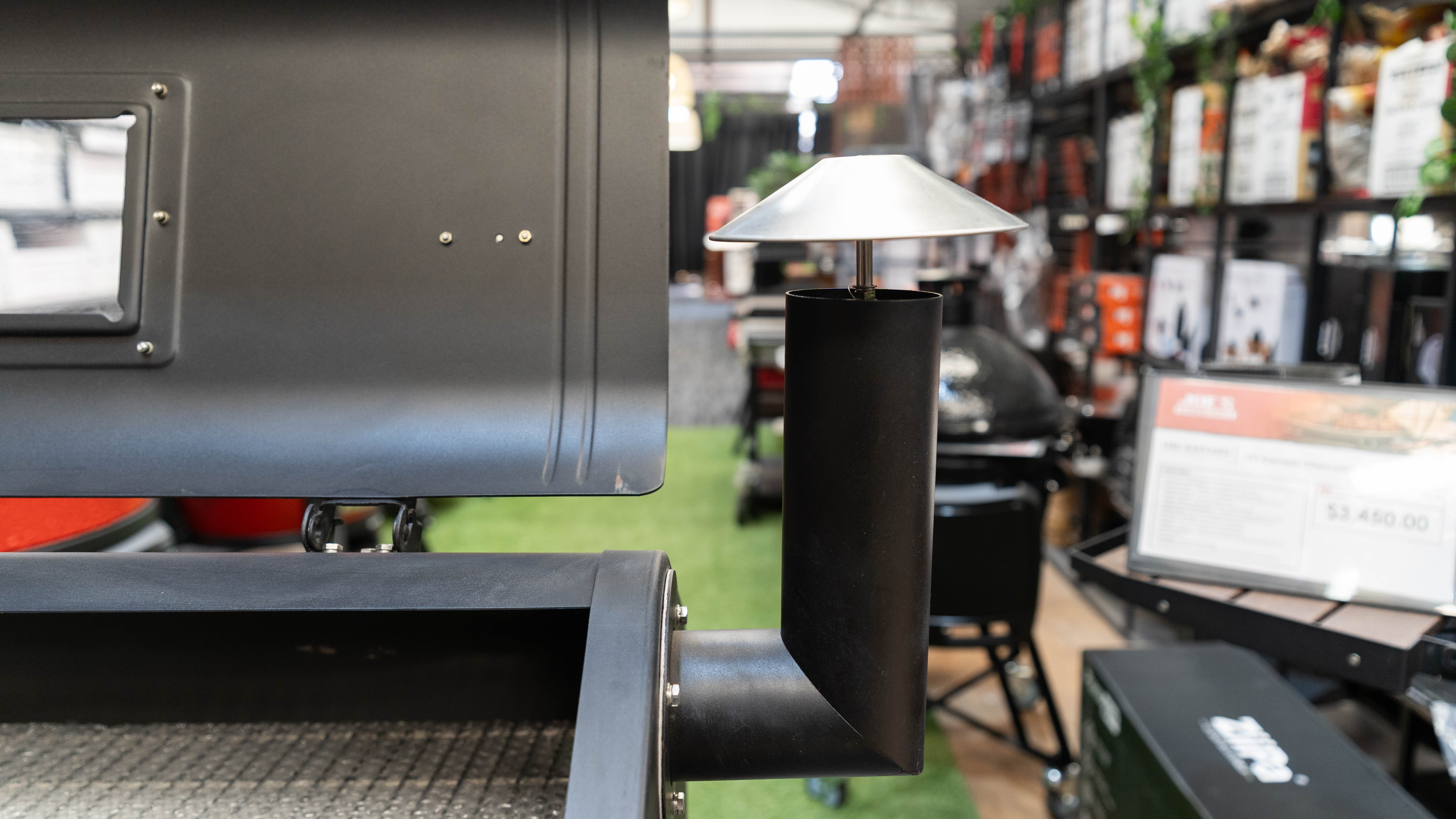 Clearance - GMG Jim Bowie PRIME+ WiFi Pellet Grill - Black Hood