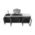 Everdure Seabreeze 3 Burner BBQ Black Modular Outdoor Kitchen with Sink & Beverage Cooler