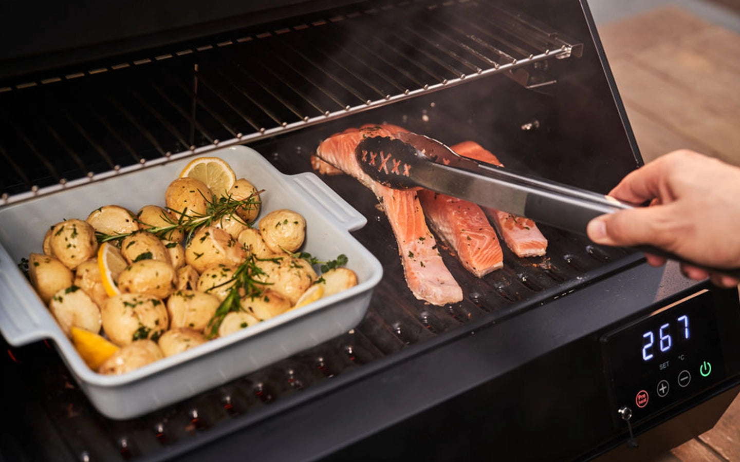 CROSSRAY eXtreme Electric Black Outdoor BBQ Kitchen - TCEK-09