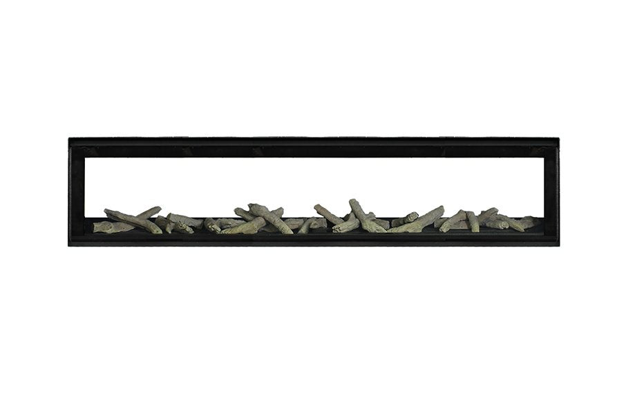 Real Flame Element 1200 Double Sided Power Balanced Flue Gas Fireplace