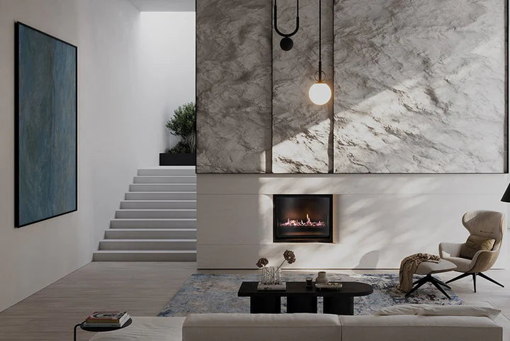 Real Flame Element 900 Portrait Gas Fireplace