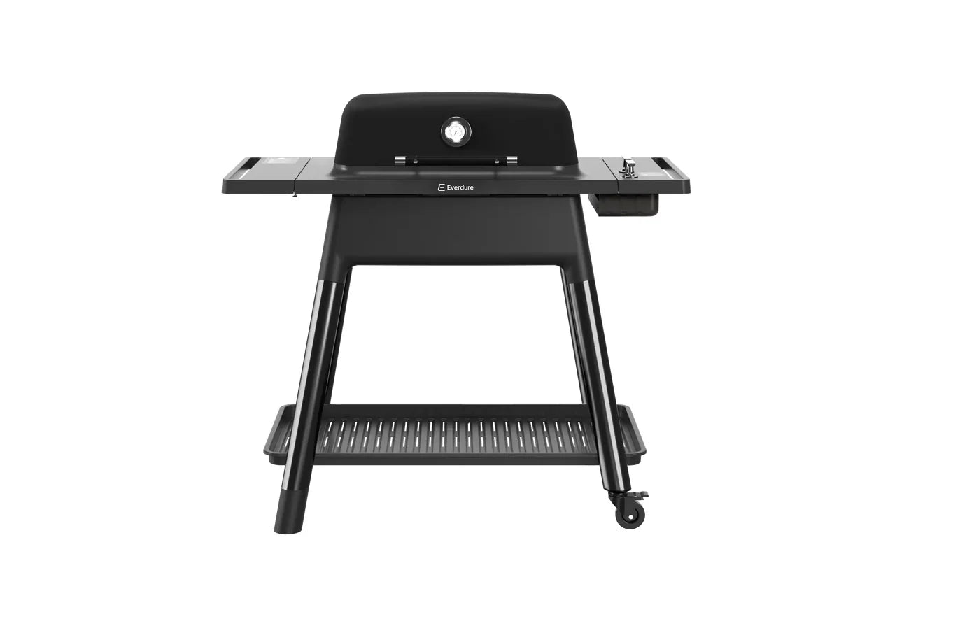 Everdure Force 2 Burner Gas BBQ With Stand Black - E2G1BA