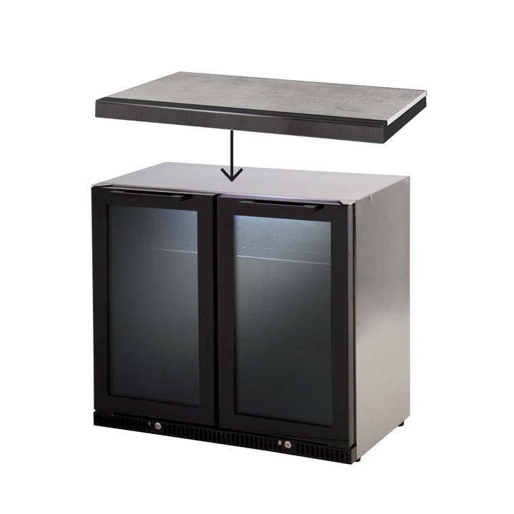 Gasmate Nova MK2 2 Door Premium Fridge Top