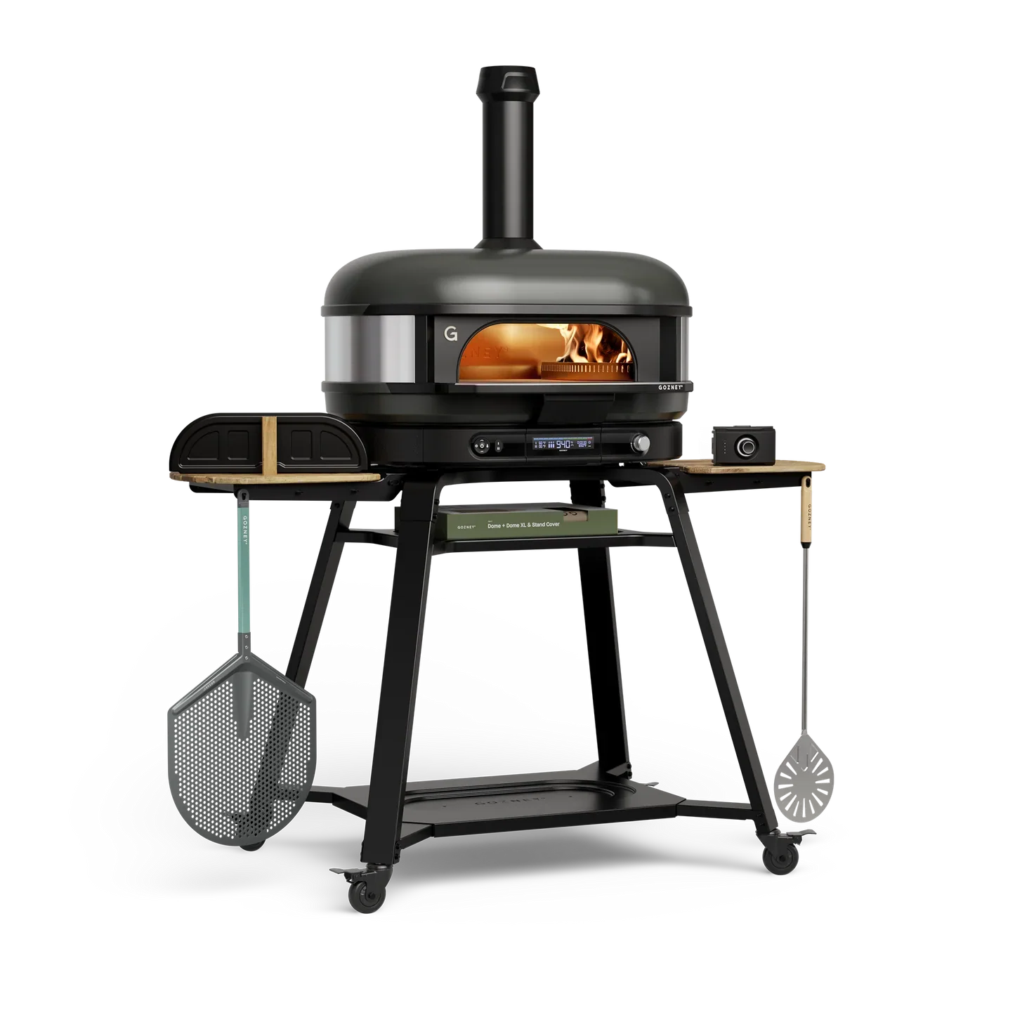 Gozney Dome XL Gen 2 Pizza Oven Black Ultimate Bundle - Hybrid Fuel (LPG/Natural Gas)