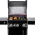 Napoleon Rogue Pro 425 Black 3 Burner BBQ with Infrared Sizzle Sideburner