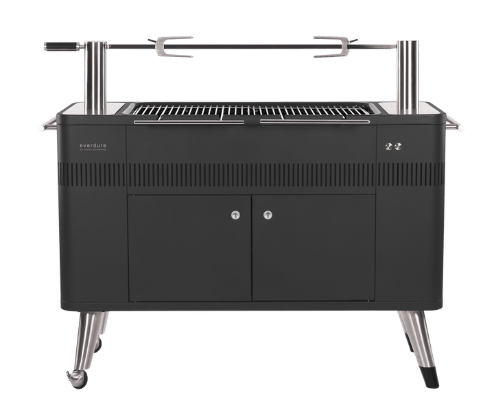 Everdure HUB™ Electric Ignition Charcoal Barbeque (Black)