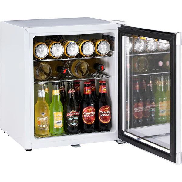 Schmick Glass Door Bar Fridge Tropical Mini 50 Litre - HUS-SC50W