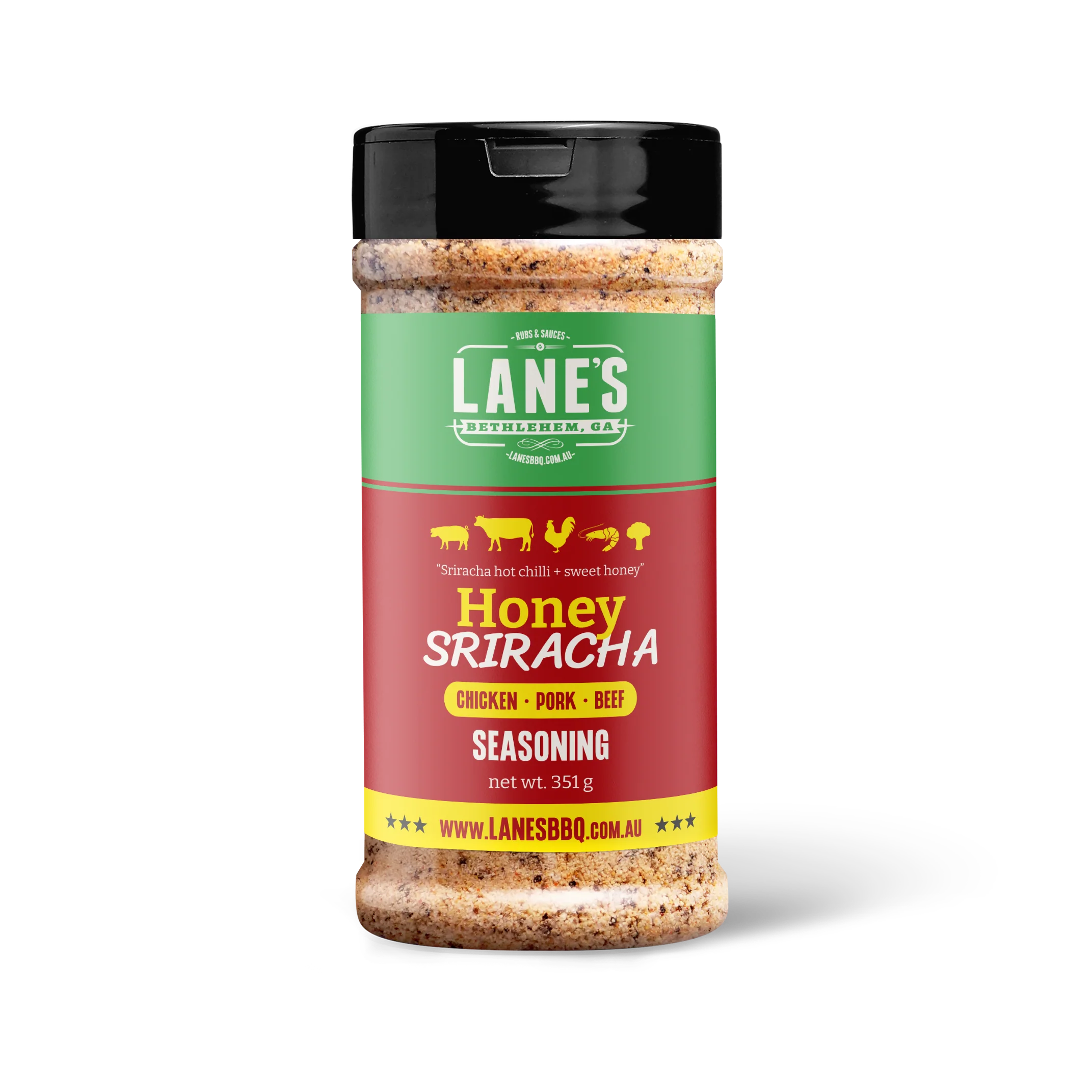 Lanes BBQ Honey Sriracha Rub
