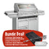 Beefeater 7000 Series Premium 4 Burner + Side Burner with Trolley Essentials Bundle