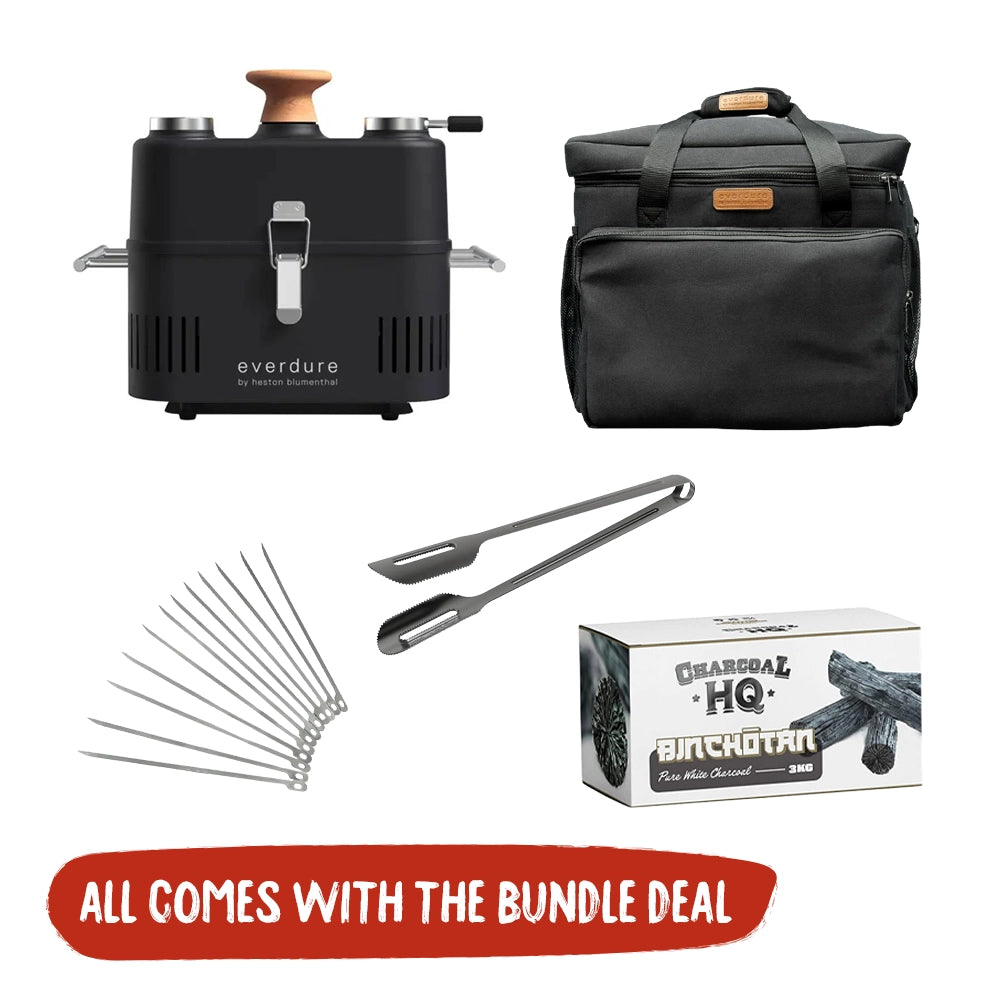 Everdure by Heston Portable Cube 360 Essential Bundle