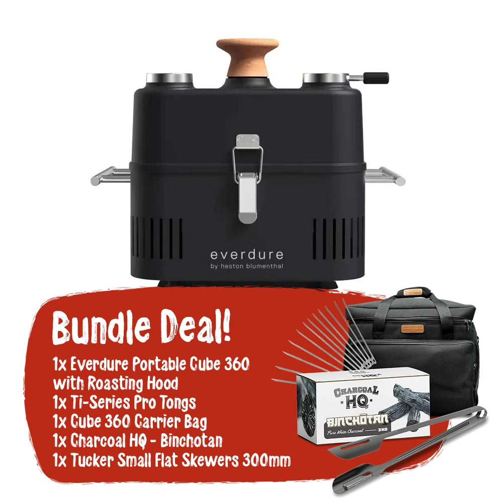 Everdure by Heston Portable Cube 360 Essential Bundle