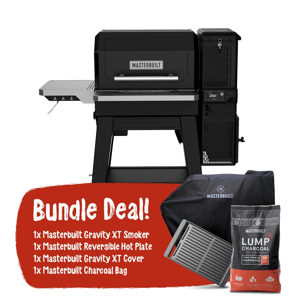 Masterbuilt Gravity Series XT Digital Charcoal Grill + Smoker Essential Bundle