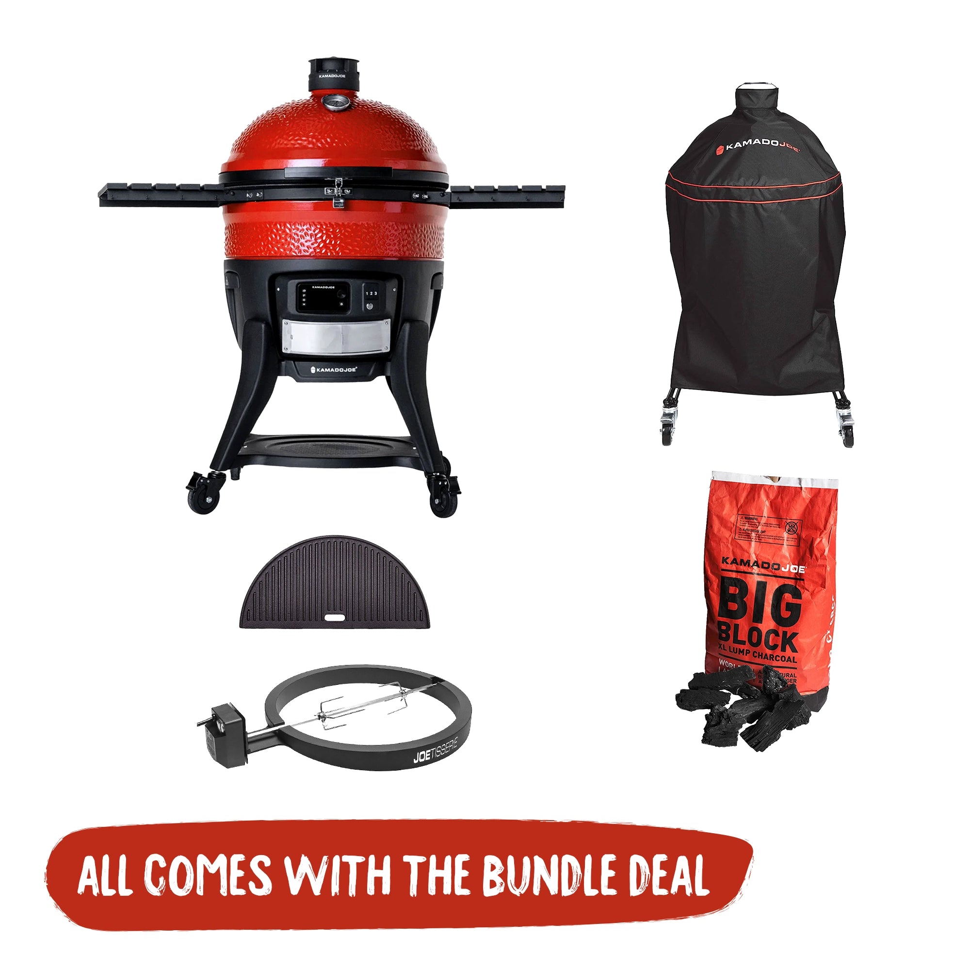 Kamado Joe Big Joe Konnected Bundle Deal