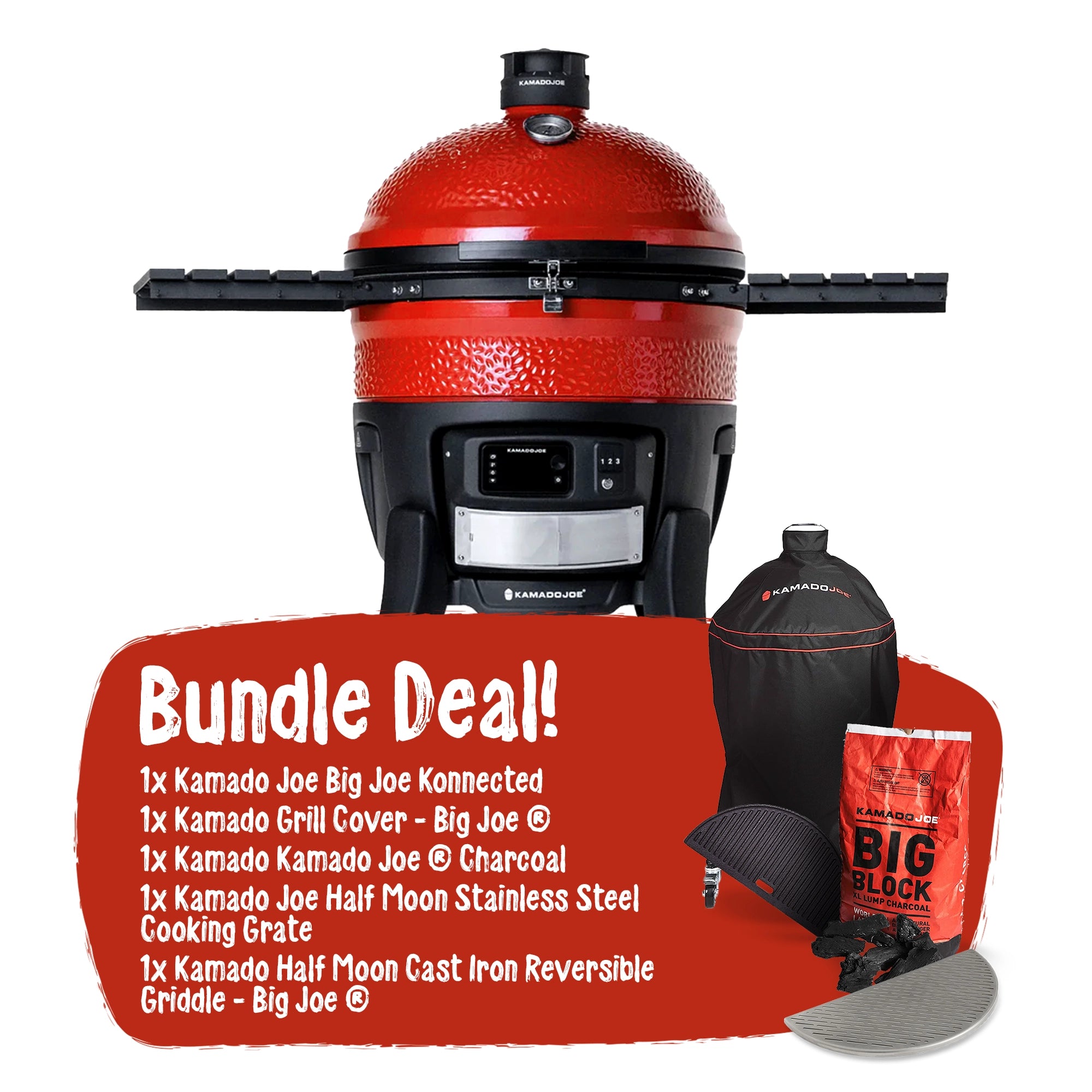 Kamado Joe Big Joe Konnected Bundle Deal