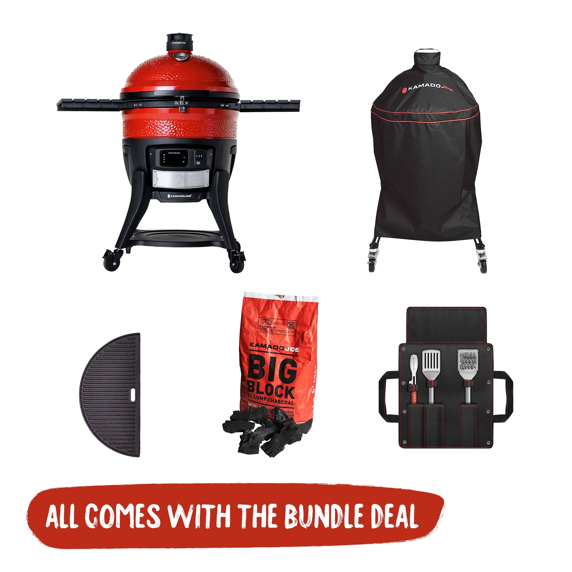 Kamado Joe Classic Konnected Essentials Bundle