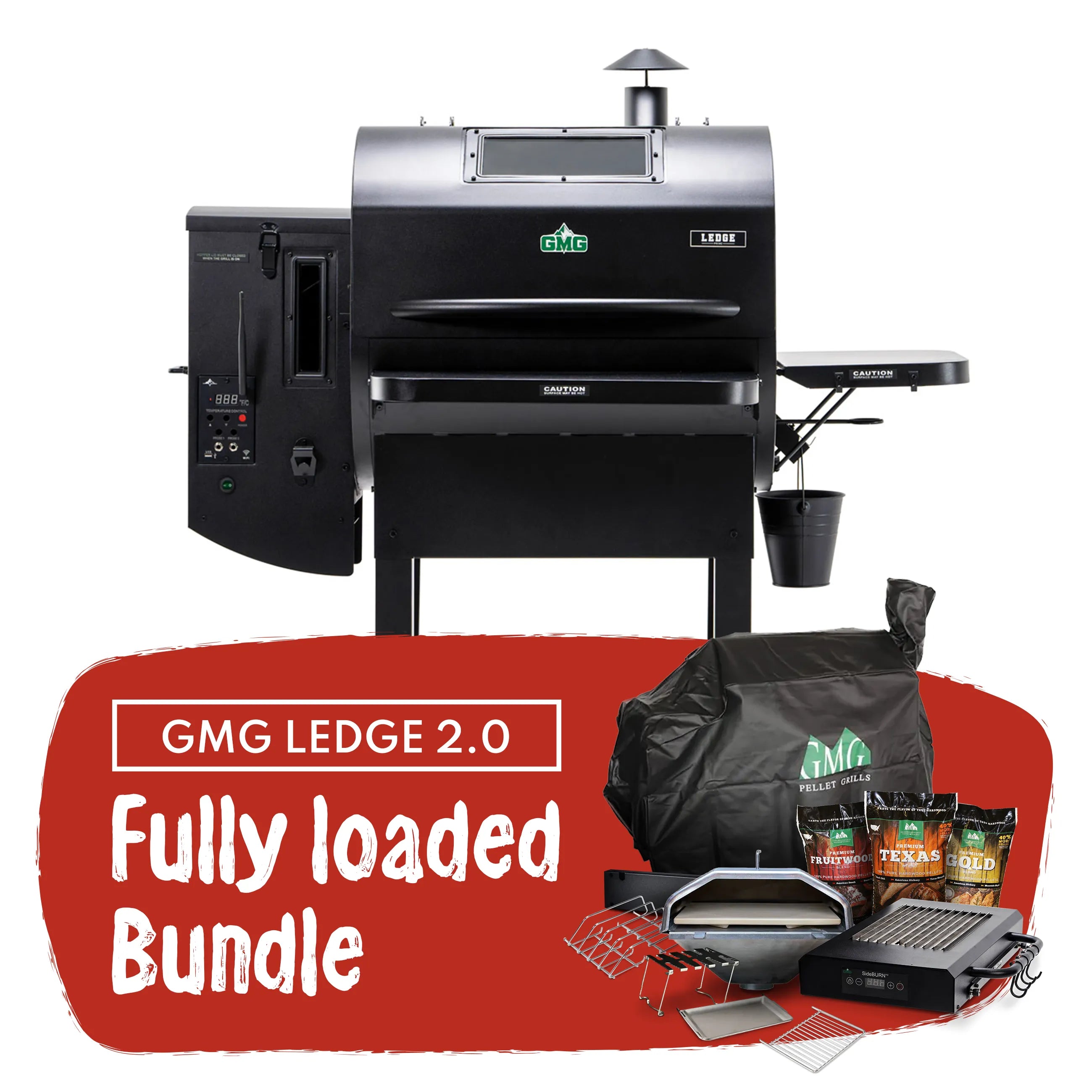 GMG Ledge Prime 2.0 - Fully Loaded Bundle
