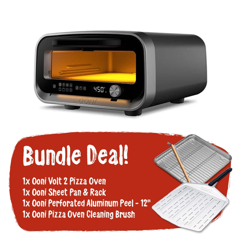 Ooni Volt 2 Pizza Oven Essential Bundle