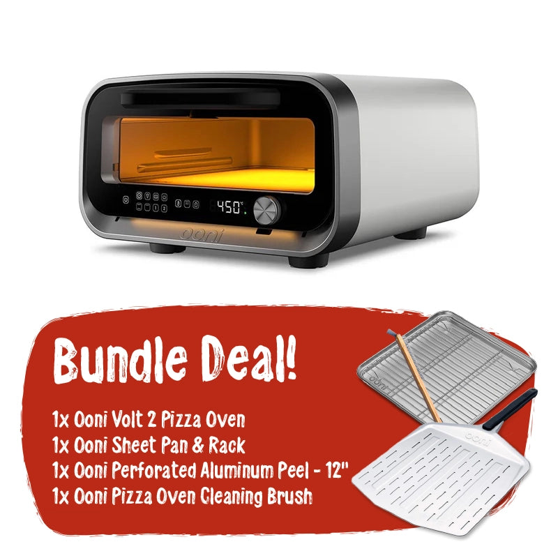 Ooni Volt 2 Pizza Oven Essential Bundle