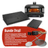 Beefeater Proline 6 Burner BBQ and Side Burner with Monument Finish and Gozney Dome Black Pizza Oven Package