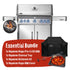 Napoleon Rogue Pro-S 625 Stainless Steel 5 Burner BBQ Essential Bundle