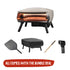 WITT Etna Rotante Stone 16 Inch Gas Pizza Oven Essentials Bundle