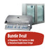 Napoleon 700 Series 44 Inch RBI Built-in and Double Door Fridge Bundle