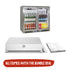 Beefeater Proline 316 Stainless Steel 6 Burner BBQ with Hood + Side Burner + Rhino 248 Litre ENVY Fridge - Bundle Deal