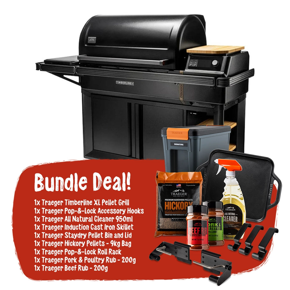 Traeger Timberline XL Pellet Grill - Bundle Deal