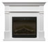 Dimplex Kenton 2kw White Mantle with LED Firebox