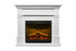 Dimplex Kenton 2kw White Mantle with LED Firebox