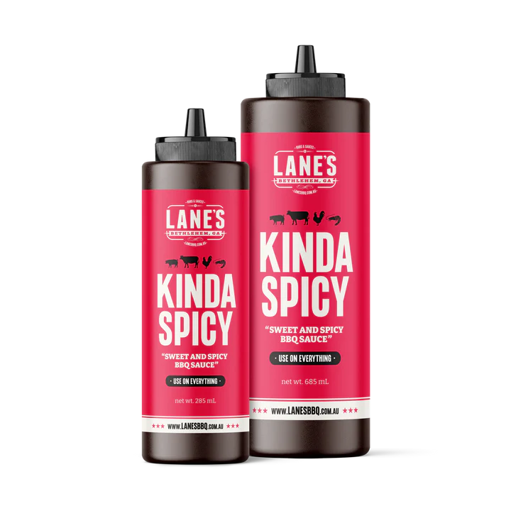 Lanes BBQ Kinda Spicy Sauce