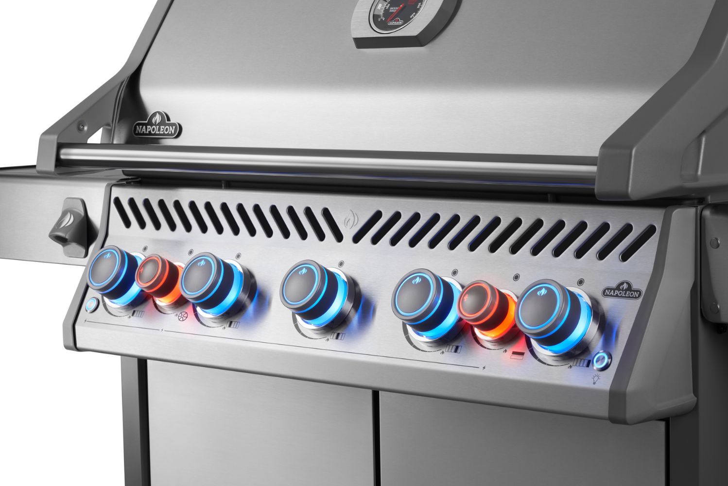 Napoleon Rogue Pro-S 625 SS 5 Burner BBQ with Infrared Sizzle Sideburner