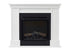 Dimplex 1.5kW Liberty Mantle with LED Firebox in White Finish