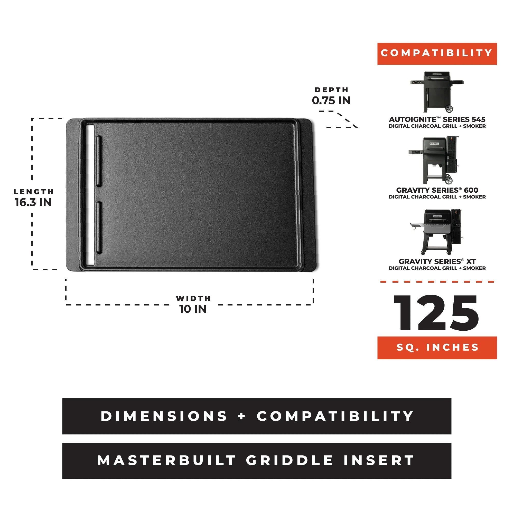 Masterbuilt Reversible Hot Plate