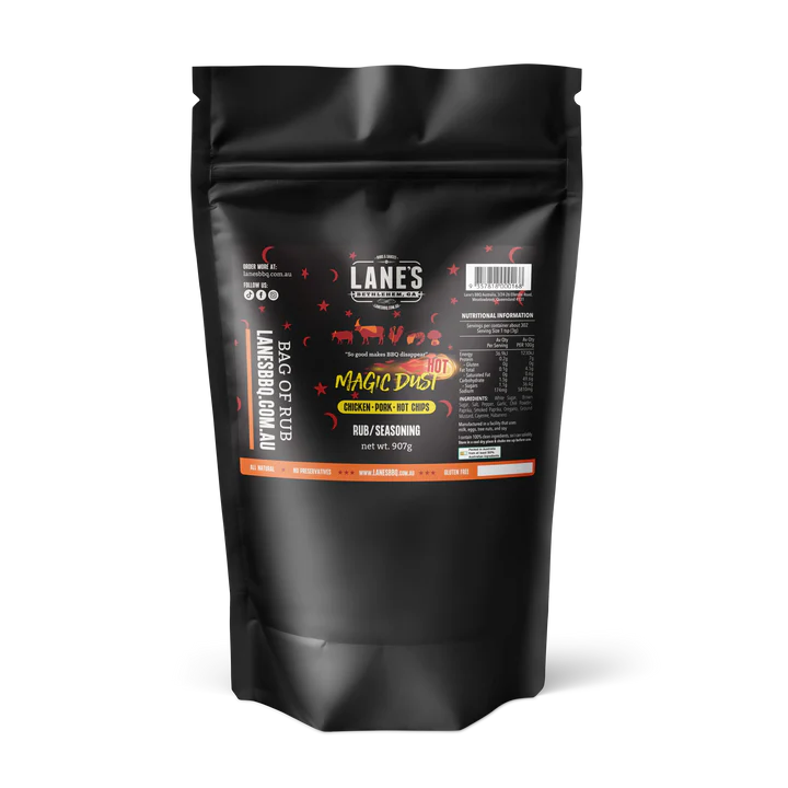 Lanes BBQ Magic Dust Hot Rub