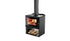 Masport Auburn 6 Freestanding Wood Fireplace with Woodstacker