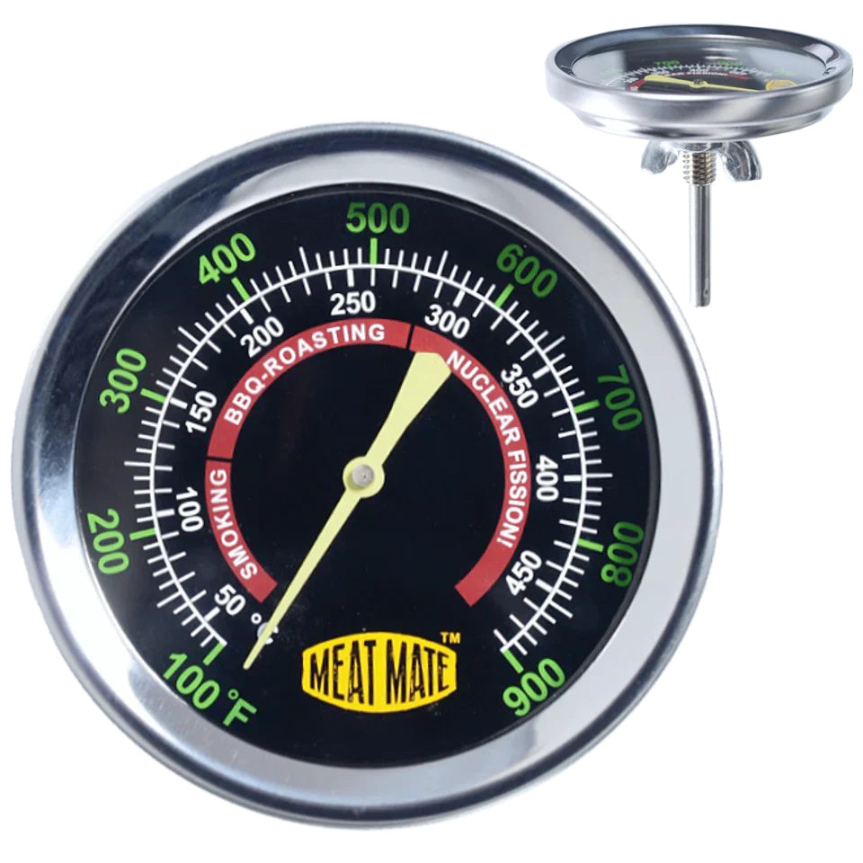 Meat Mate Grill/Smoker Gauge Thermometer