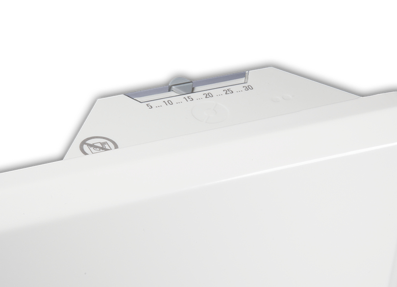 Nobo 750W Slimline Panel Heater with Thermostat and Castors