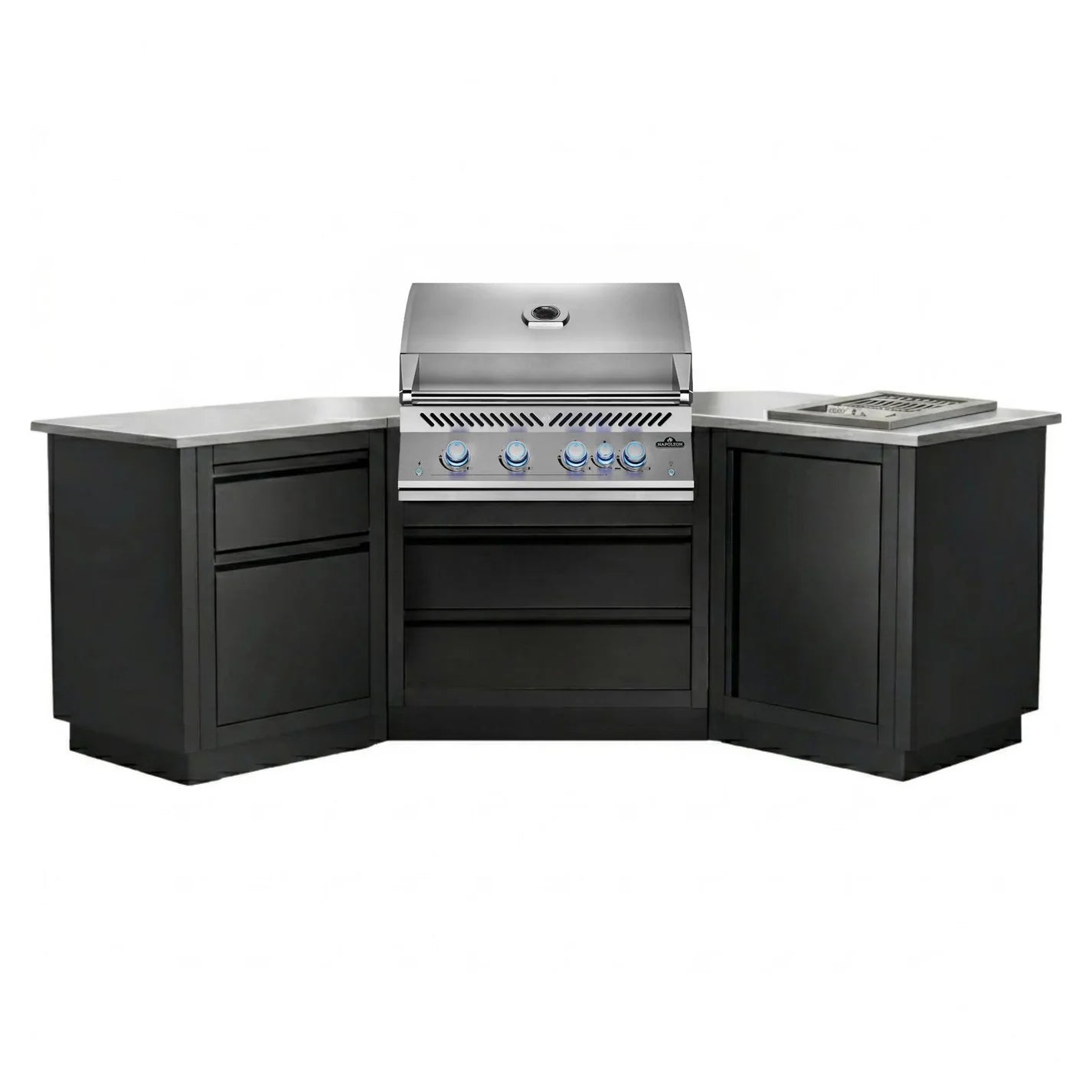 Napoleon Outdoor Kitchen 45 Degree Corner with 32" Built-in 700 Series BBQ