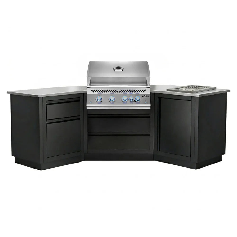 Napoleon Outdoor Kitchen 45 Degree Corner with 38" Built-in 700 Series BBQ