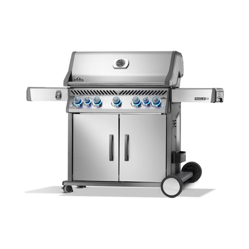 Napoleon Rogue Pro-S 625 SS 5 Burner BBQ with Infrared Sizzle Sideburner