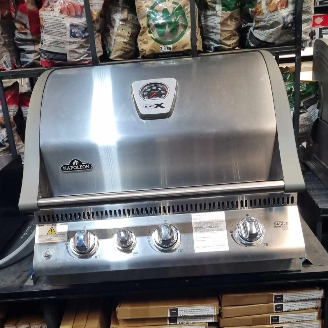 Clearance Sale - Napoleon LEX 485 Built In BBQ