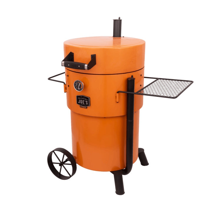 Oklahoma Joes Bronco Pro Drum Smoker XL - Orange