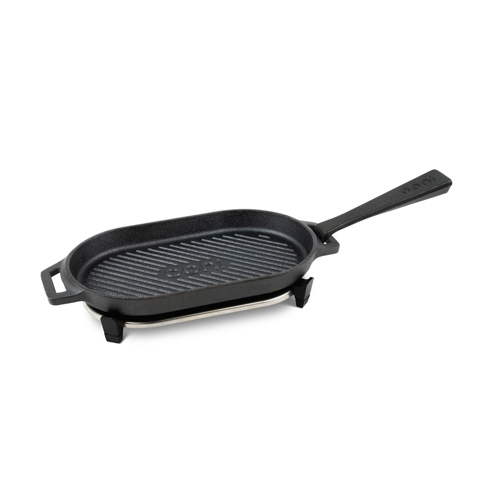 Ooni Cast Iron Grizzler Griddle Pan