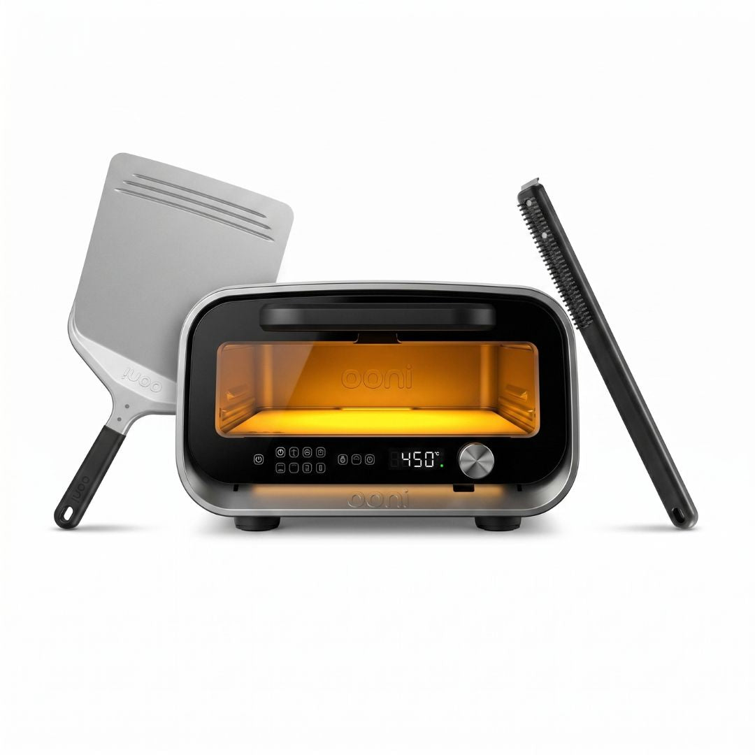 Ooni Volt 2 Pizza Oven Essential Bundle - Charcoal Grey