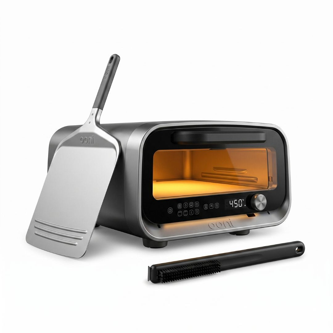 Ooni Volt 2 Pizza Oven Essential Bundle - Charcoal Grey
