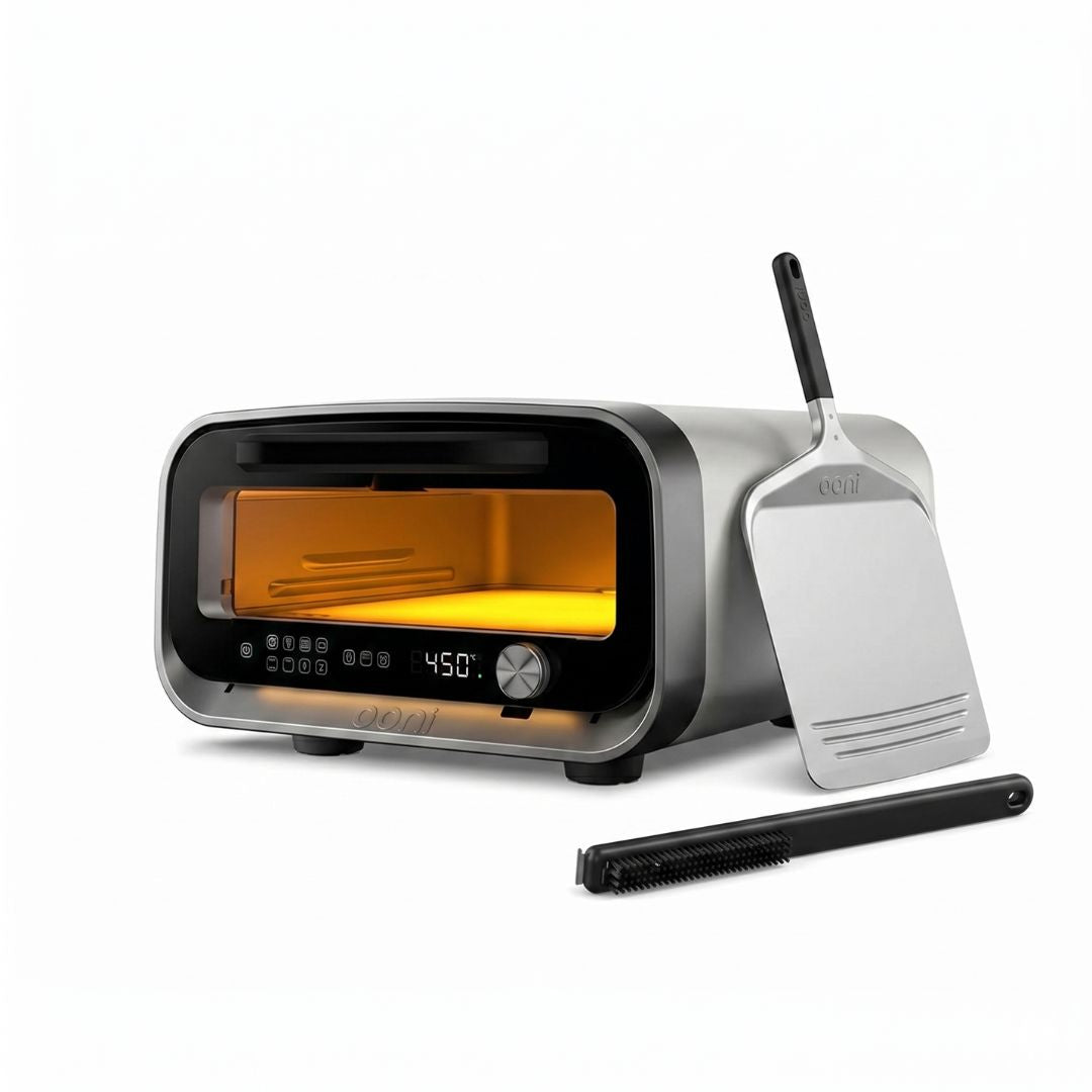 Ooni Volt 2 Pizza Oven Essential Bundle - Polar White
