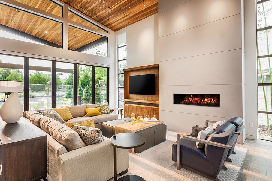 Real Flame Opti-V Electric Fireplace