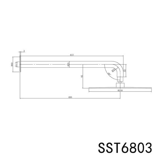 Linkware Elle 316 Overhead Shower - Joe's BBQs