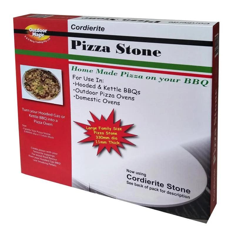 Pizza Stone Family Size Cordierite - 330mm - Joe's BBQs